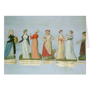 Dresses and costumes in vogue