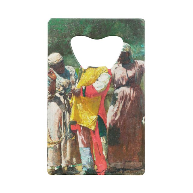 Dressing for the Carnival by Winslow Homer (Back)