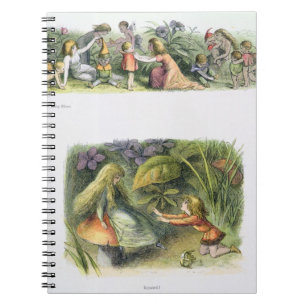 Dressing the Baby Elves, and Rejected!, illustrati Notebook