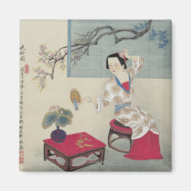 Dressing up in the Morning Magnet (Front)