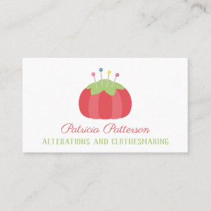 Dressmaker Seamstress Tailor Business Card