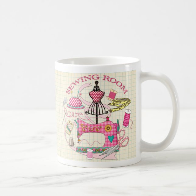 Dressmaker's Sewing Mug (Right)