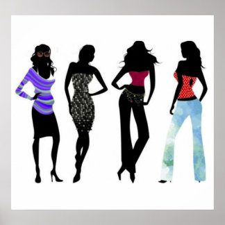 Dressy and Casual Poster