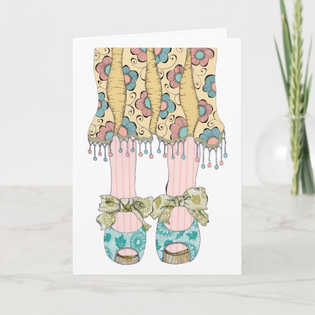 Dressy Legs Card (Front)