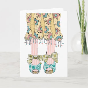 Dressy Legs Card