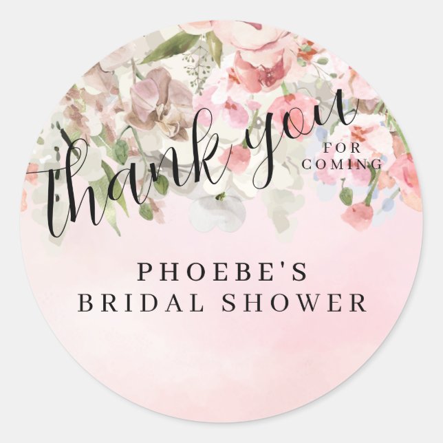 Drew - Bridal Shower Sticker (Front)