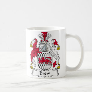 Drew Family Crest Coffee Mug