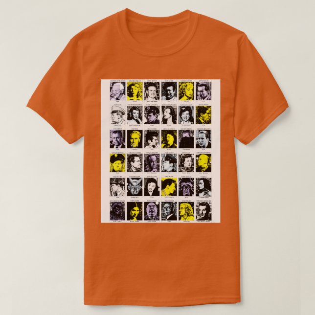 Drew Friedman Presents The Ed Wood Jr Players T-Shirt (Design Front)