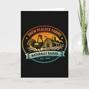 Drew Pea Farms Naturally Raised Est.1989 Chicken  Card