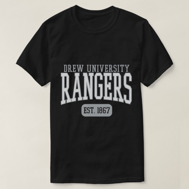 Drew University Rangers Est. Date T-Shirt (Design Front)