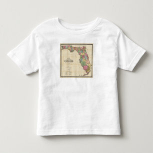 Drew's New Map Of The State Of Florida Toddler T-Shirt