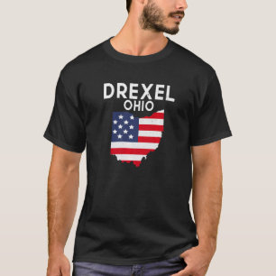 Drexel Ohio USA State America Travel Ohioan Premiu T-Shirt