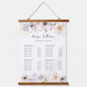 Dried flowers Price List Hanging Tapestry