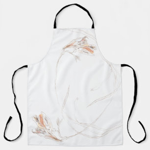 Dried freesias 1 apron