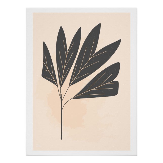 Dried leaf poster (Front)