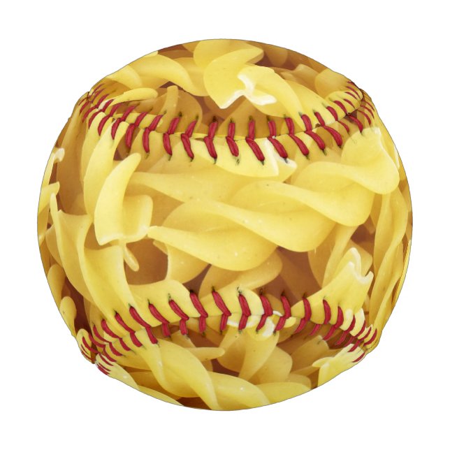 Dried Pasta (Italian Food) Baseball (Front)
