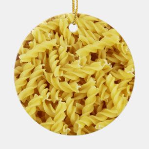 Dried Pasta (Italian Food) Ceramic Tree Decoration