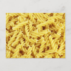 Dried Pasta (Italian Food) Postcard