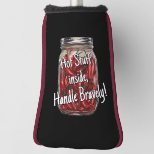 Dried Peppers Jar Golf Head Cover