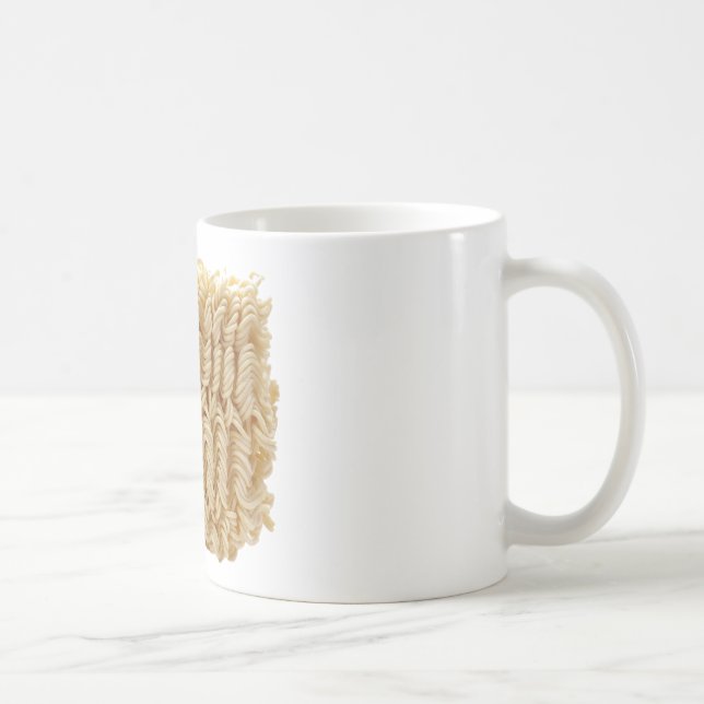 Dried ramen noodles coffee mug (Right)