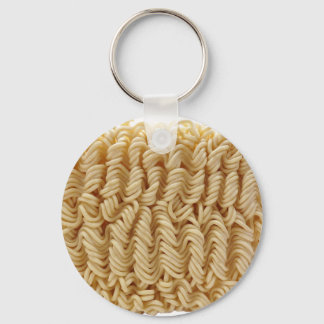 Dried ramen noodles key ring