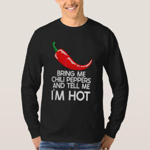 Dried Red Chilli Peppers Carolina Reaper Spicy Foo T-Shirt