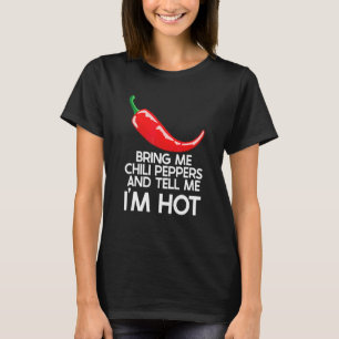 Dried Red Chilli Peppers Carolina Reaper Spicy Foo T-Shirt