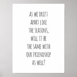 Drift Apart Poster
