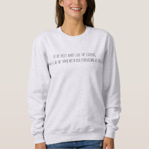Drift Apart Women's Basic Sweatshirt