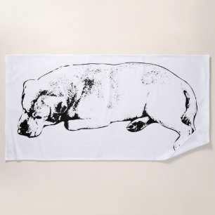 Drift, Don’t Hurry Beach Towel