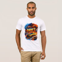 Drift King – High Speed Racing Car Fire Art Design