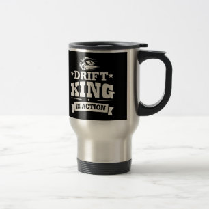 Drift King In Action Travel Mug