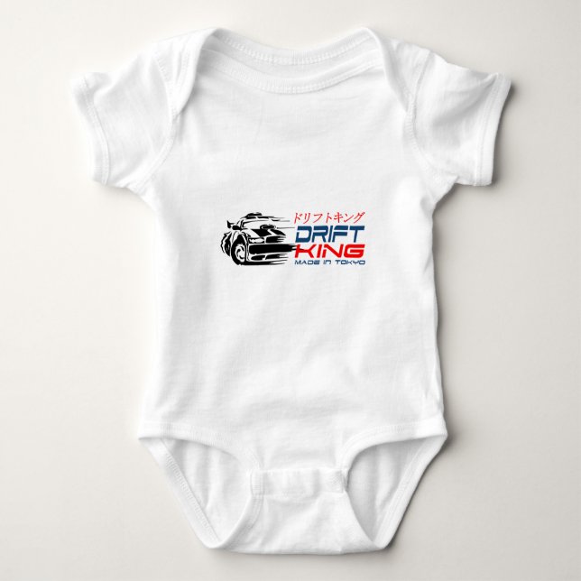 Drift King Made In Tokyo Baby Bodysuit (Front)