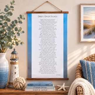 Drift Over Dunes Hanging Tapestry