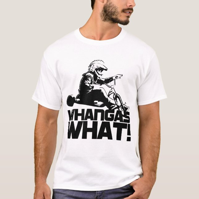 Drift Trikes - Whangas WHAT! (Light Colours) T-Shirt (Front)
