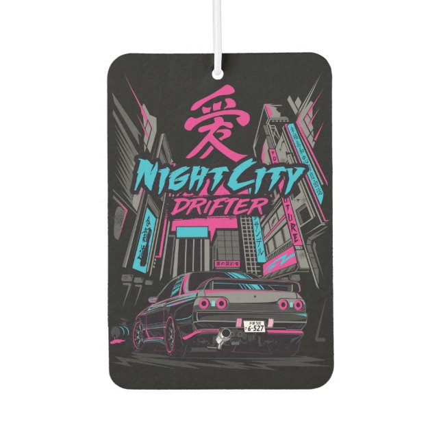 Drifter. Skyline R32 GTR Nissan Car Air Freshener (Front)