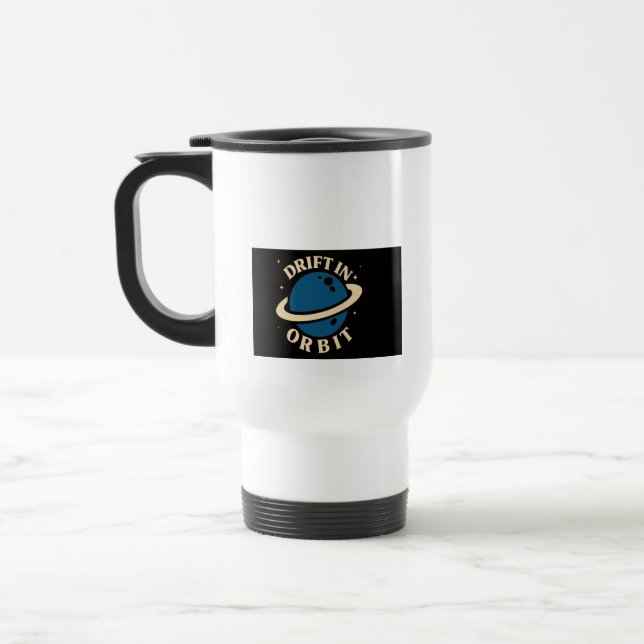 Driftin Orbit Travel Mug (Left)