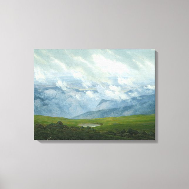 Drifting Clouds Canvas Print (Front)