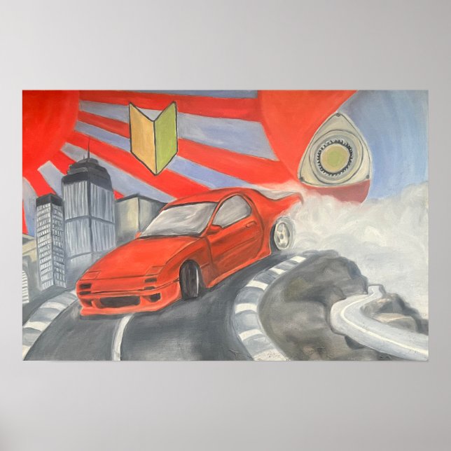 Drifting in the Sky Poster (Front)