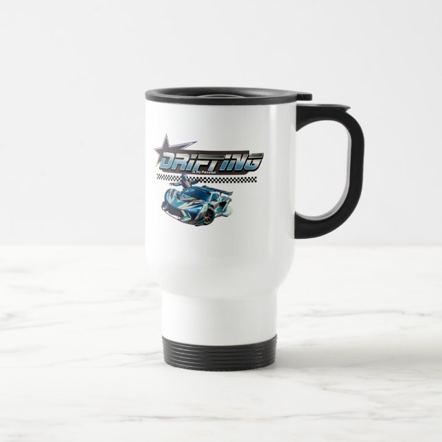 "Drifting is my passion" Travel Mug (Right)