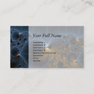 Drifting Jellies - Fractal Art Business Card