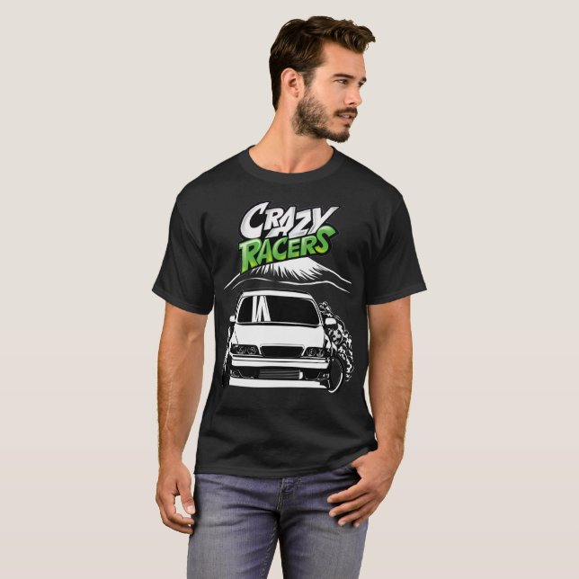 drifting mens tshirts gtr car tuning (Front Full)
