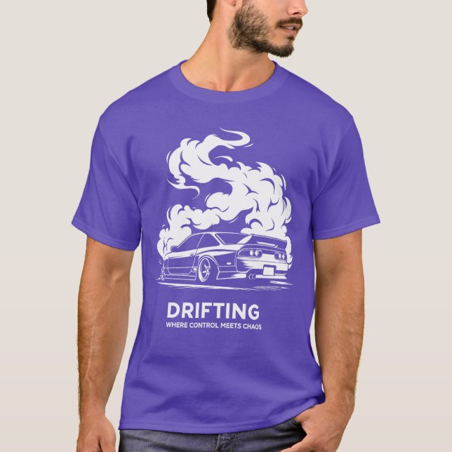 Drifting Racing Race Motorsport Drift Racing T-Shirt (Front)