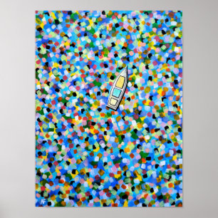 Drifting through Dreams Painting by Alfred Fox Poster