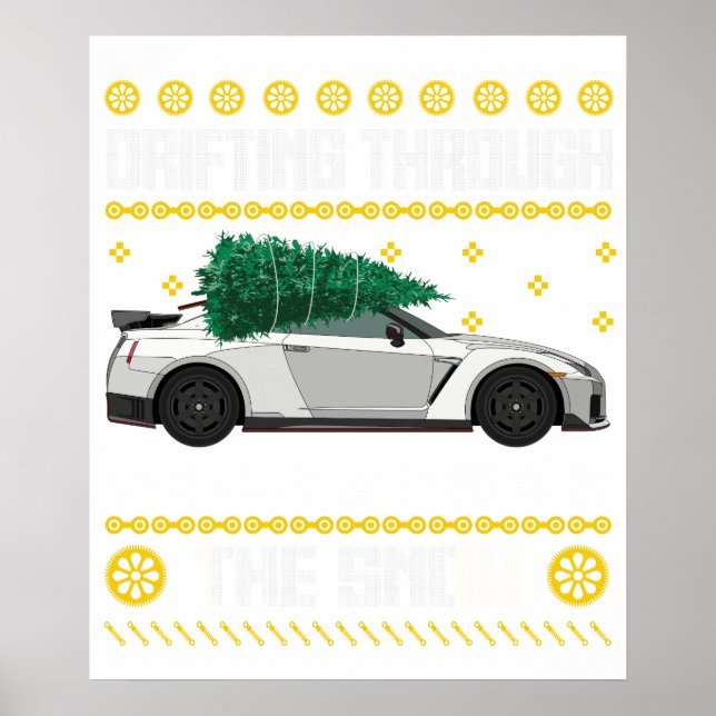 drifting through the snow 2 poster (Front)