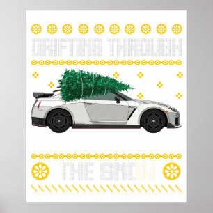 drifting through the snow 2 poster