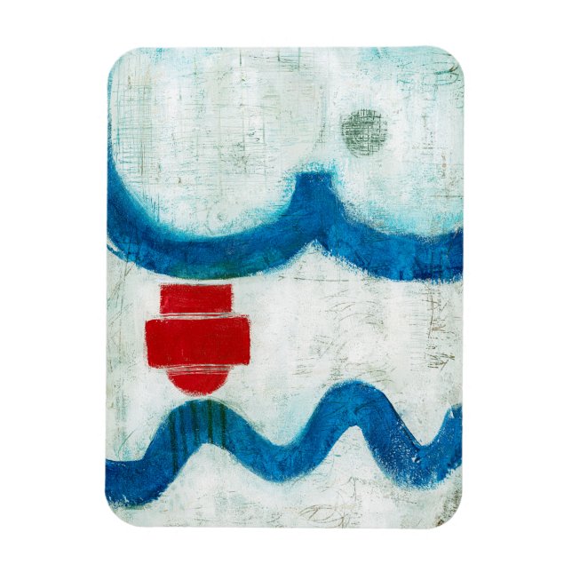 Drifting To See Refrigerator Magnet - Nautical (Vertical)