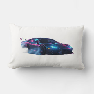 Drifting with roar - night exclusive edition lumbar cushion