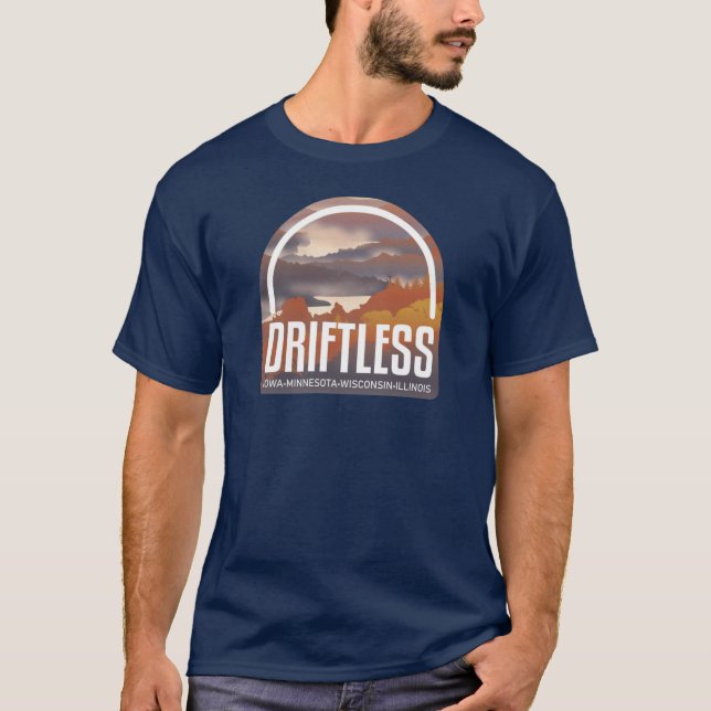 Driftless funny T-Shirt (Front)