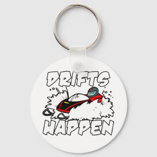 Drifts Happen Key Ring